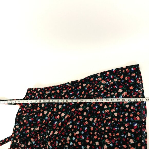 BP. Easy Tank Minidress Women's XS Black Tulip Floral Unlined Summer Casual - Picture 10 of 12